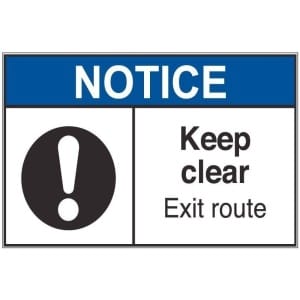 Keep Clear 1 an