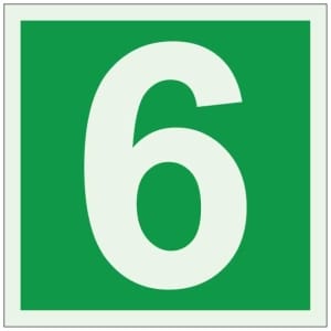 Numero 6 jälkivalaiseva opaste