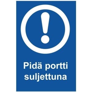 Portti suljettu
