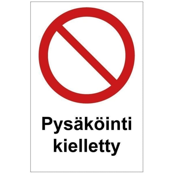 Pysakointi kielletty kik