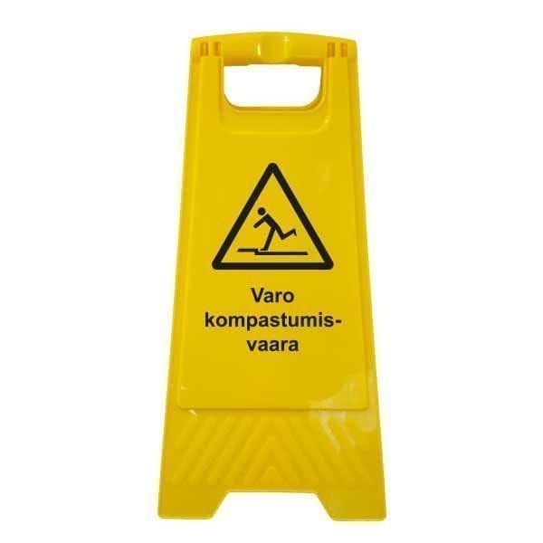 Kompastumisvaara a-teline