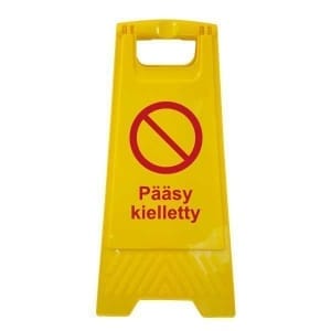 Pääsy kielletty-a