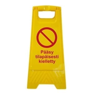Pääsy tilapäisesti kielletty