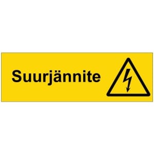 Suurjännite sähköalan kilpi