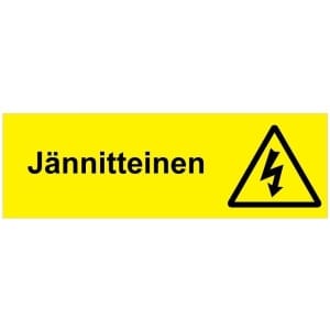 Jännitteinen kyltti