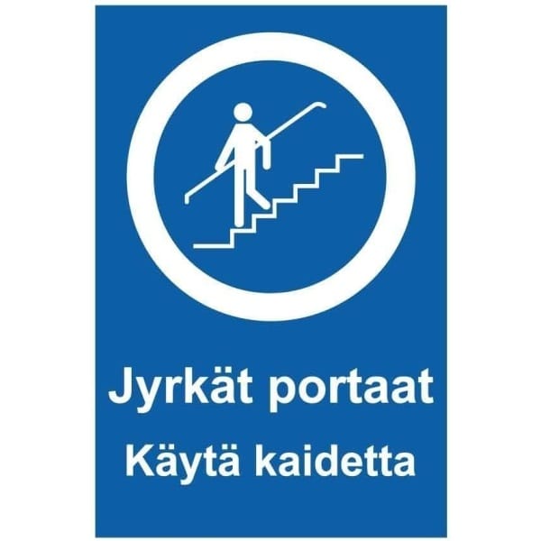 Jyrkät portaat