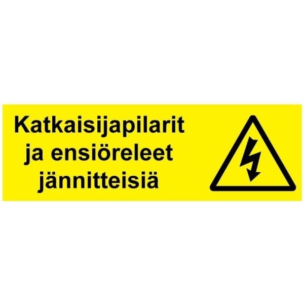Katkaisijapilarit ja ensiöreleet SK