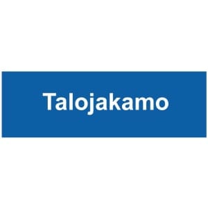 Talojakamo kyltti