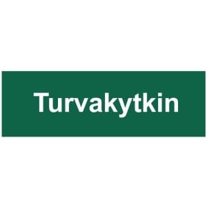 Turvakytkin VI kyltti