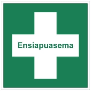 Ensiapuasema 2 kyltti