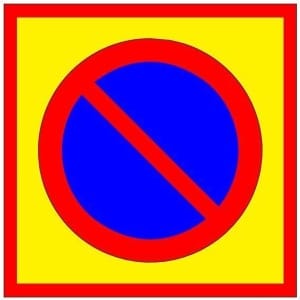 Pysäköintikieltoalue