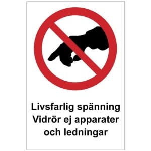 Livsfarlig spänning