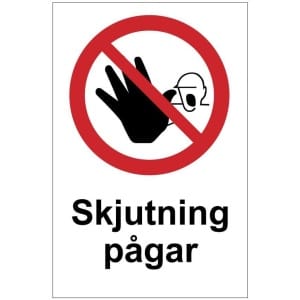 Skjutning pågar