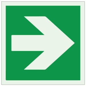 Suuntanuoli IMO jälkivalaiseva opaste