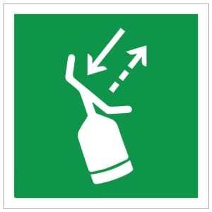 Toisiotutkavastain IMO jälkivalaiseva kyltti