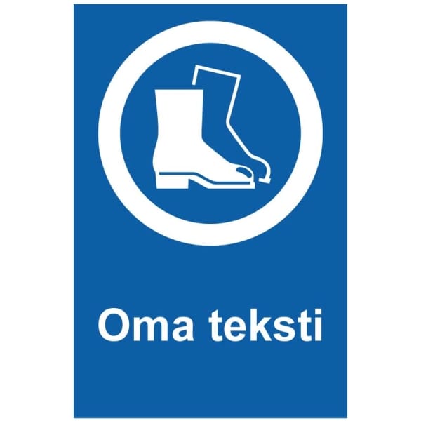 Turvajalkineet Oma Kyltti turvajalkineet-oma-kyltti
