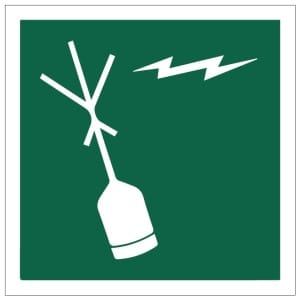 Hätävalo - Emergency Position Indicating Radio Beacon – EPIRB kyltti