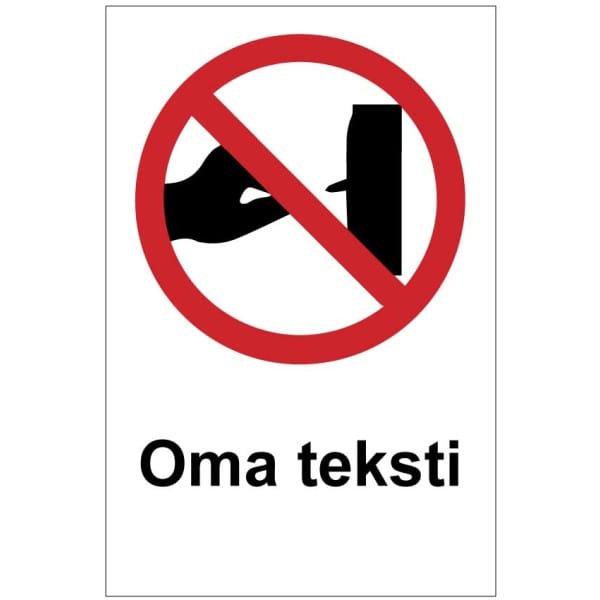 Kieltokilpi oma