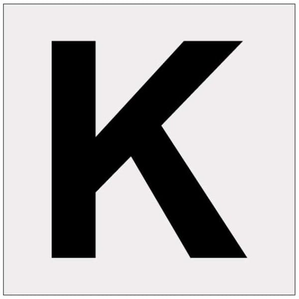 Heijastava kirjain K-0