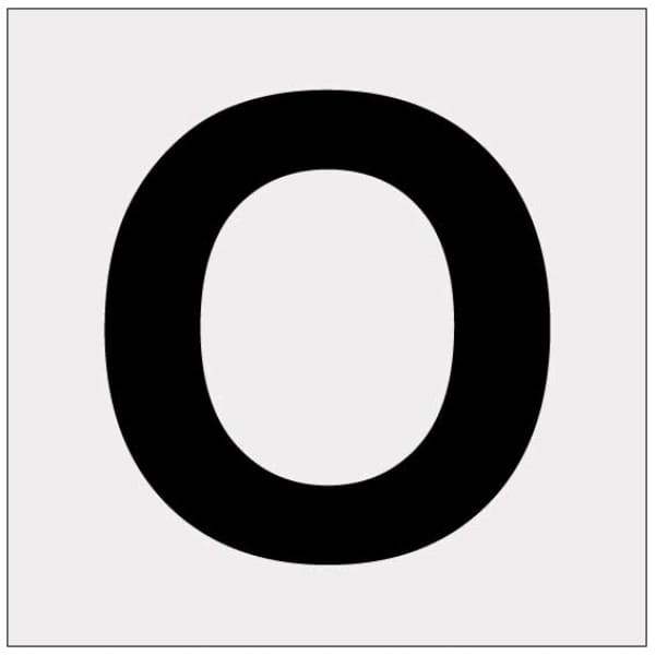 Heijastava kirjain O-0