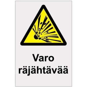 Varo räjähtävää heijastava-0