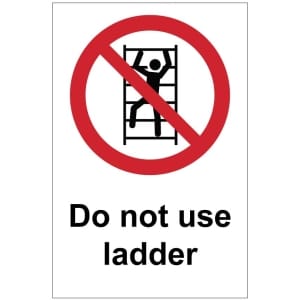 Do not use ladder (b) kyltti
