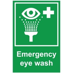 Emergency eye wash (b) kyltti