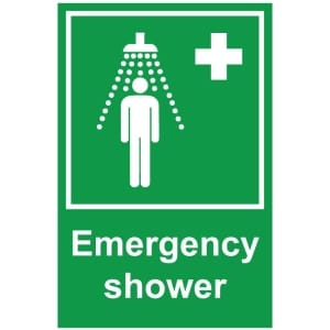 Emergency shower (b) kyltti