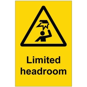 Limited headroom kyltti