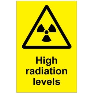 High radiation levels (b)-0