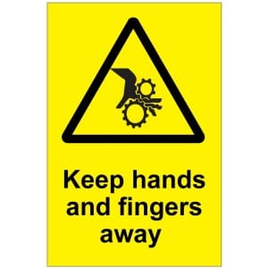 Keep hands ands fingers away (b)-0