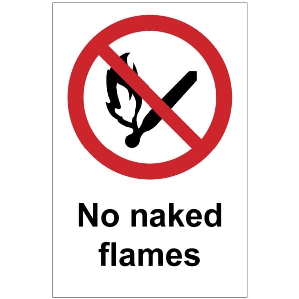 No naked flames (b)-0