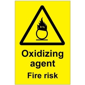 Oxidizing agent Fire risk (b)-0