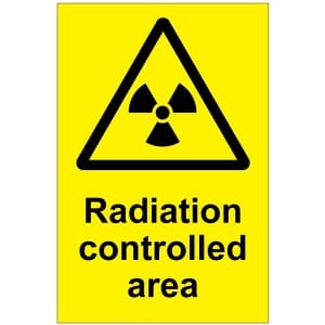 Radiation controlled area (b)-0