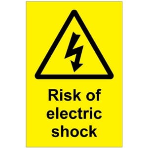 Risk of electiric shock (b)-0