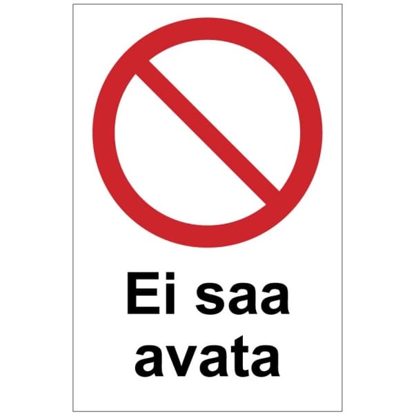 Ei saa avata MAG-0