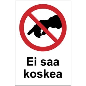 Ei saa koskea MAG-0