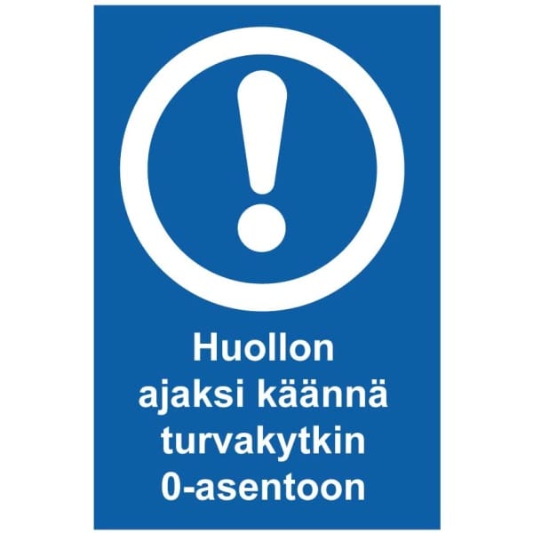 Huollon ajaksi MAG-0