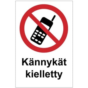 Kännykät kielletty MAG-0