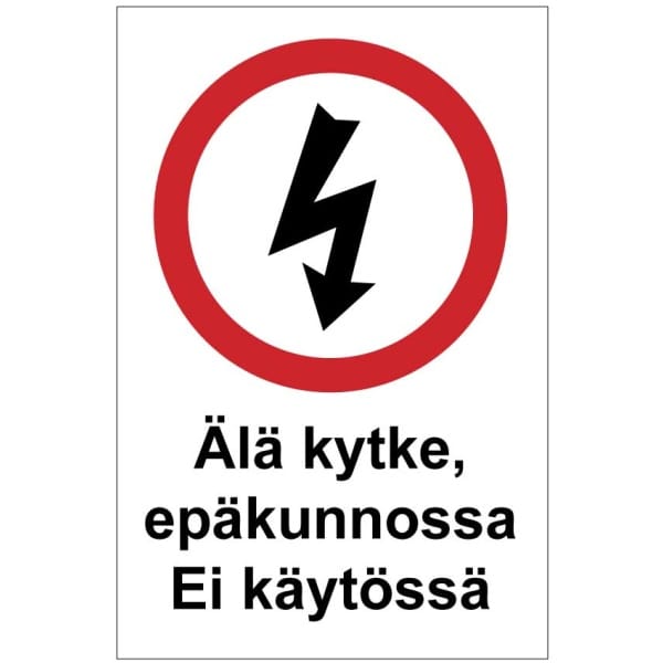 Älä kytke Ei käytössä MAG-0