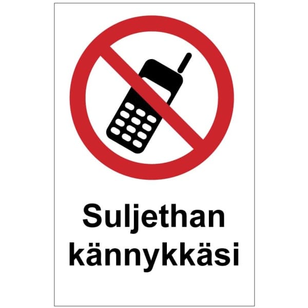 Suljethan kännykkäsi MAG-0
