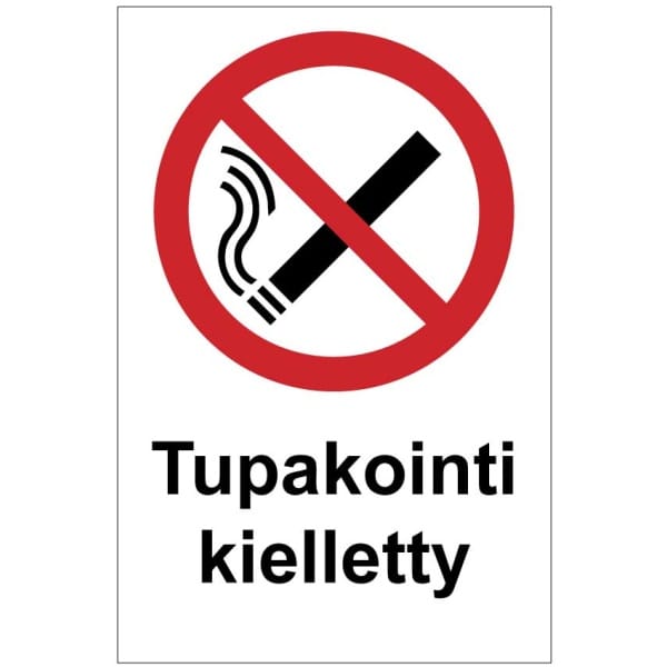 Tupakointii kielletty MAG-0