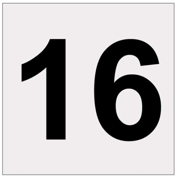 Heijastava numero 16-0