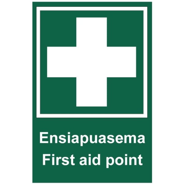 Ensiapuasema First aid point-0