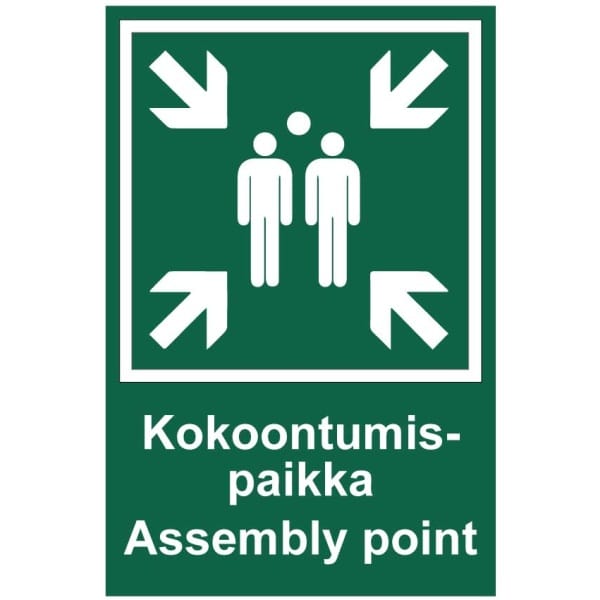 Kokoontumispaikka Assembly point-0