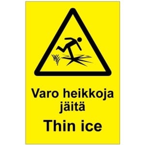Varo heikkoja jäitä Thin ice-0