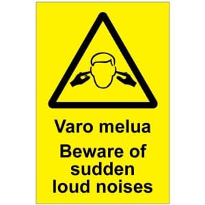 Varo melua Beware of sudden loud noises-0