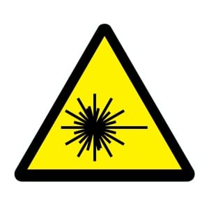 Lasersäteilyä kolmio-0