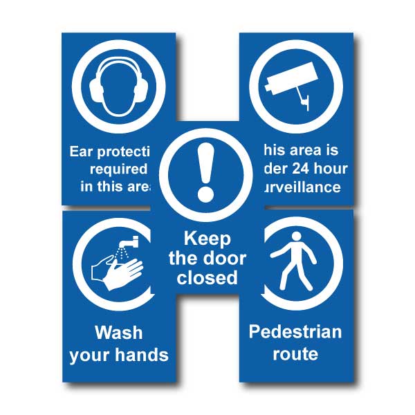 Englannninkieliset ohjekyltit - Notice