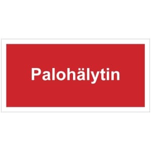 Palohälytin jälkivalaiseva opaste